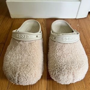 Crocs in Sherpa - hard to find - size 10